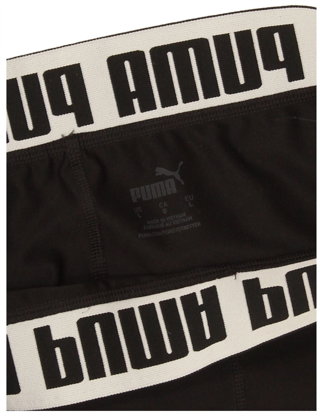 Leggings Puma Graphic Crop da donna UK 14 Large Neri