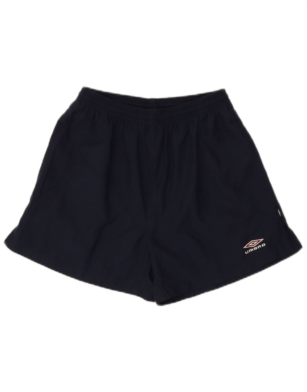 Pantaloncini sportivi da uomo Umbro piccoli in poliestere blu navy