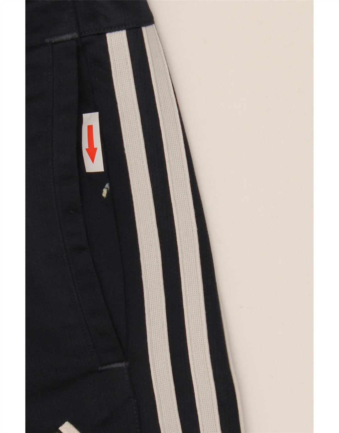 Pantaloncini sportivi da uomo Adidas medi in poliestere blu navy