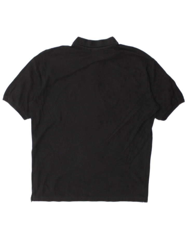 Polo da uomo FILA XL in cotone nero