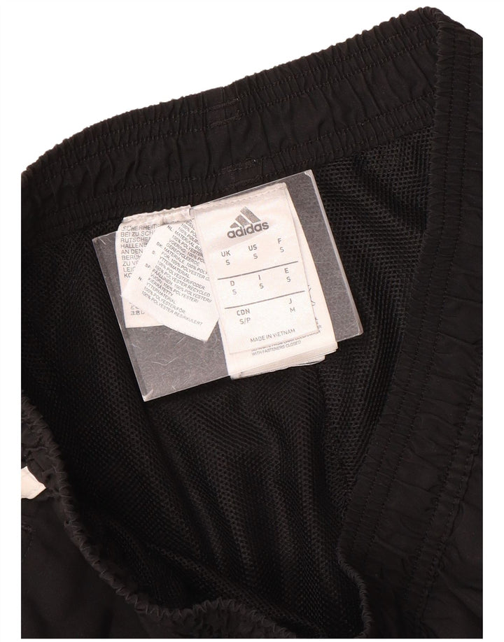 Pantaloni da tuta da uomo Adidas Joggers piccoli in poliestere nero
