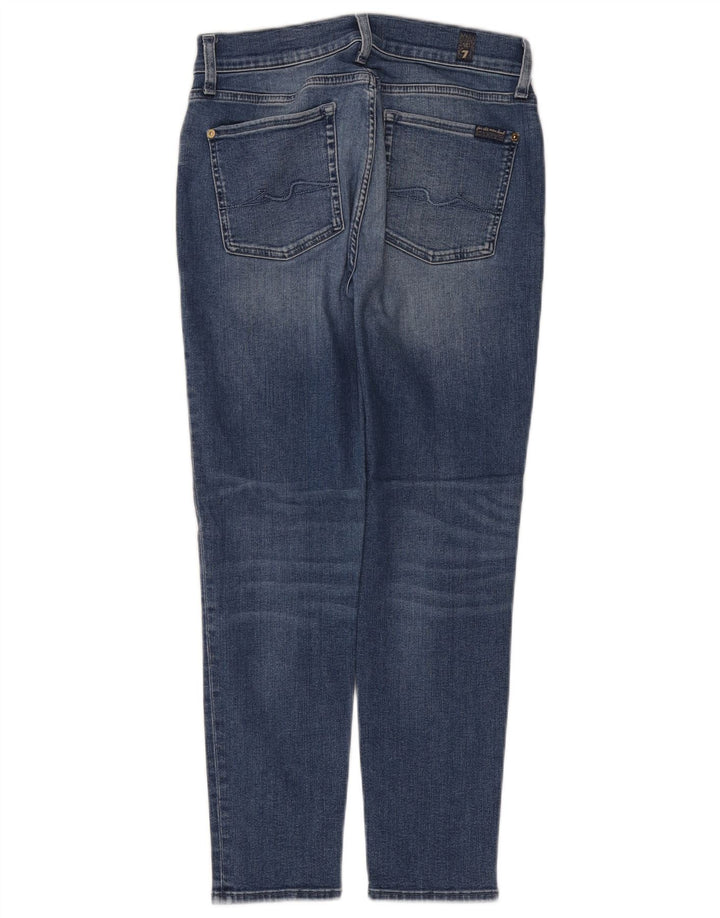 7 For All Mankind Jeans slim da donna W32 L27 Cotone blu