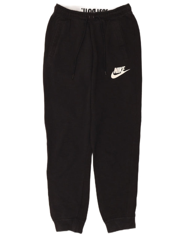 Pantaloni da tuta da donna Nike Joggers UK 8 Small Black Cotton