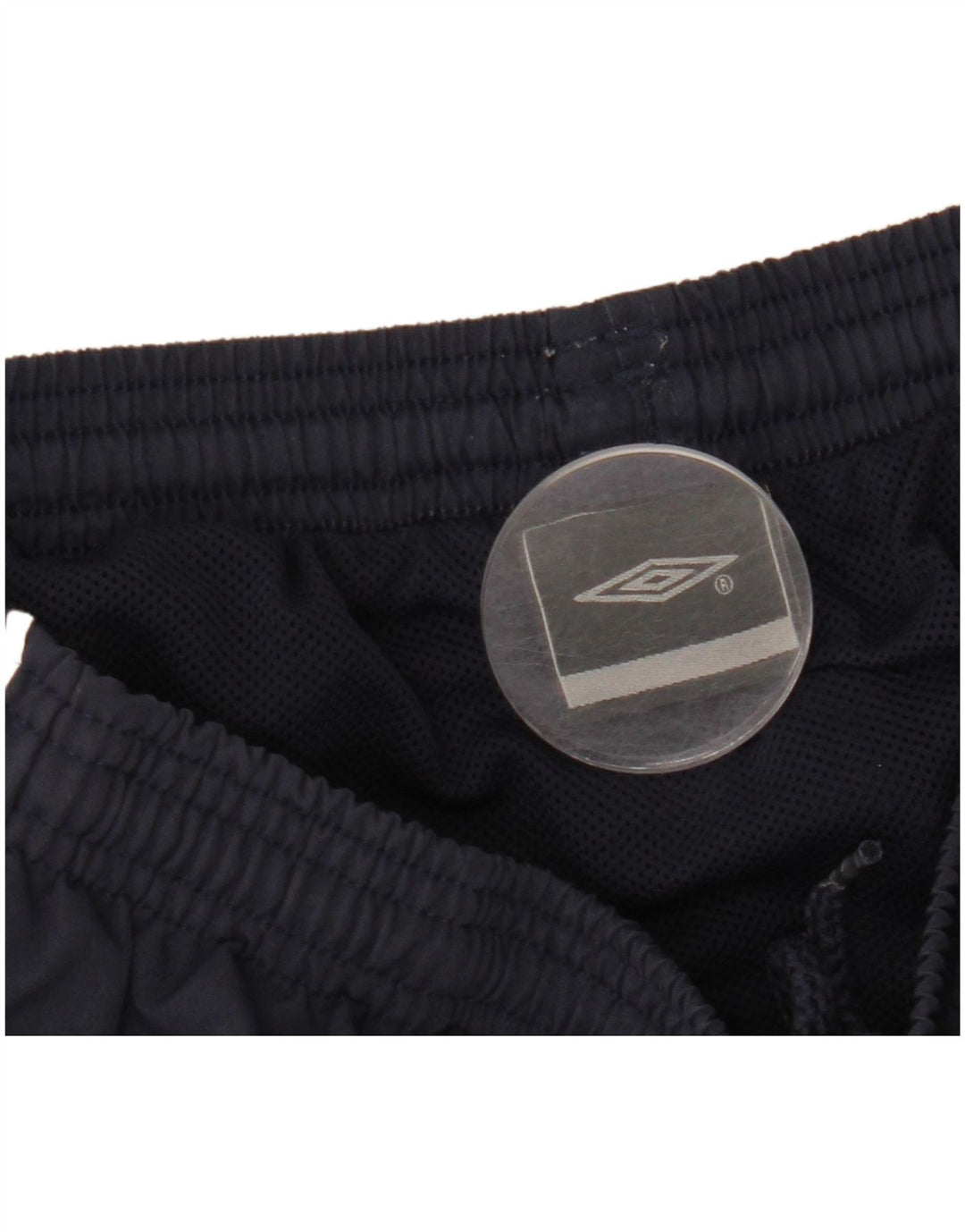 Pantaloncini sportivi da uomo UMBRO grandi in poliestere blu navy