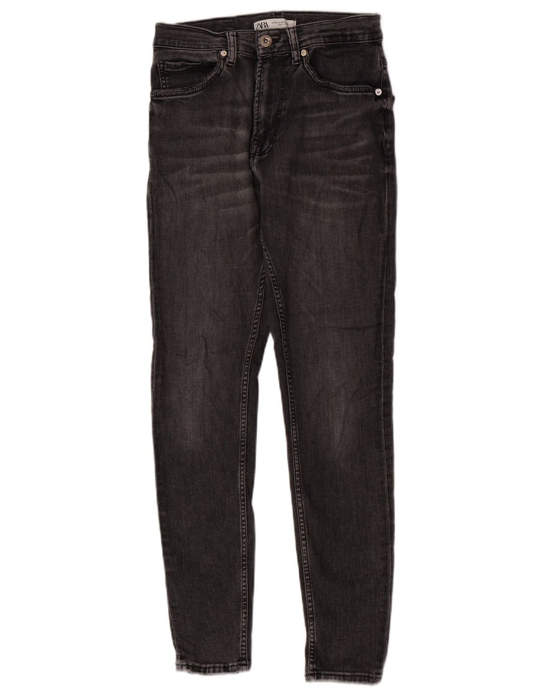 Jeans skinny da uomo Zara EU 38 Small W30 L29 Grigio