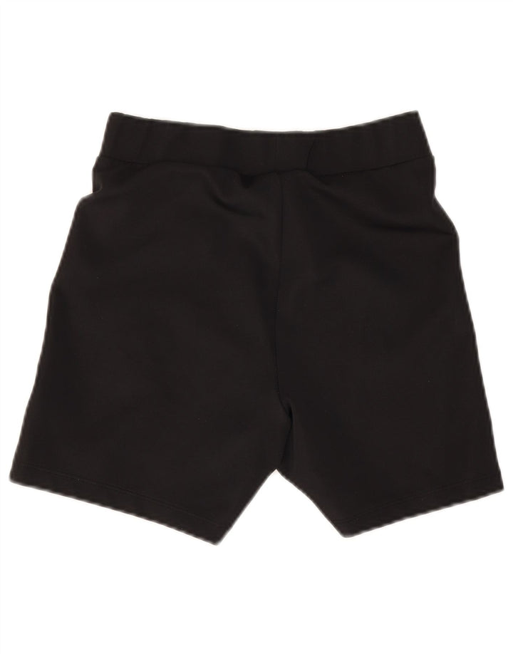 Pantaloncini sportivi grafici da donna Adidas UK 10 piccoli poliestere nero