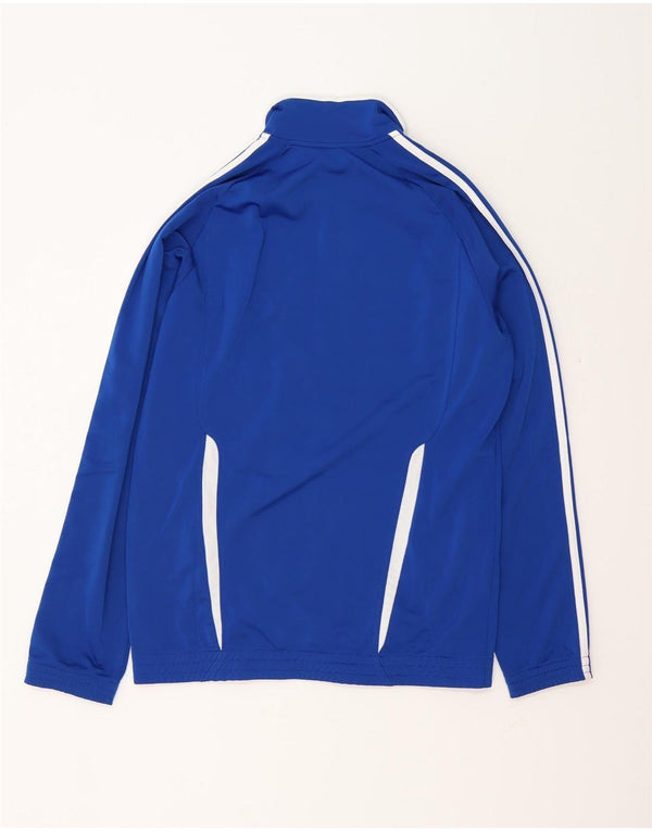 Giacca da ginnastica da uomo Adidas Small Blue Colourblock in poliestere