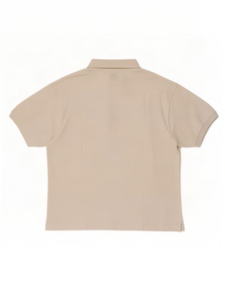 Levi's Polo da uomo grande in cotone bianco