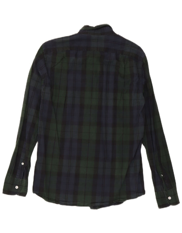 Camicia slim da uomo J. Crew in cotone a quadri verdi piccoli