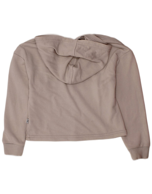 Felpa con cappuccio grafica per ragazze Puma 9-10 anni in cotone rosa