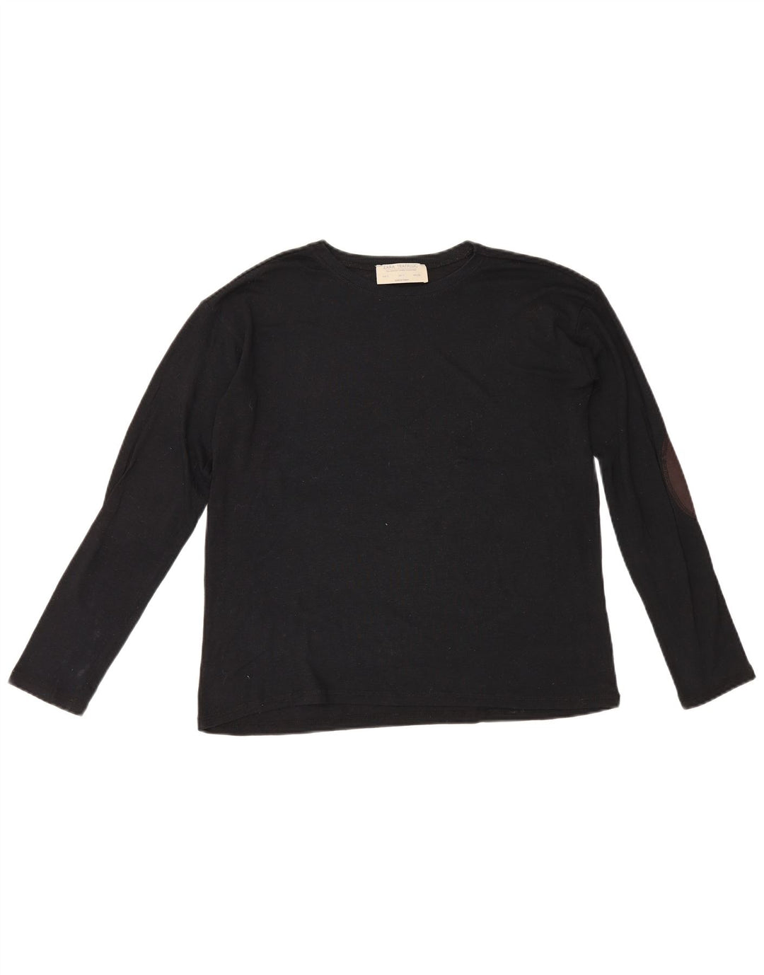 Top Zara da donna a maniche lunghe UK 10 Small Nero