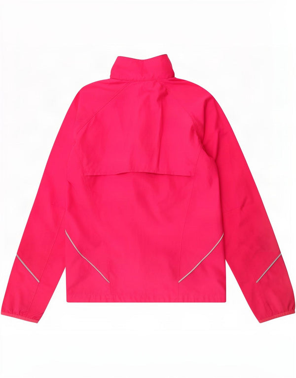 Giacca da tuta da donna Nike UK 10/12 Poliestere rosa medio