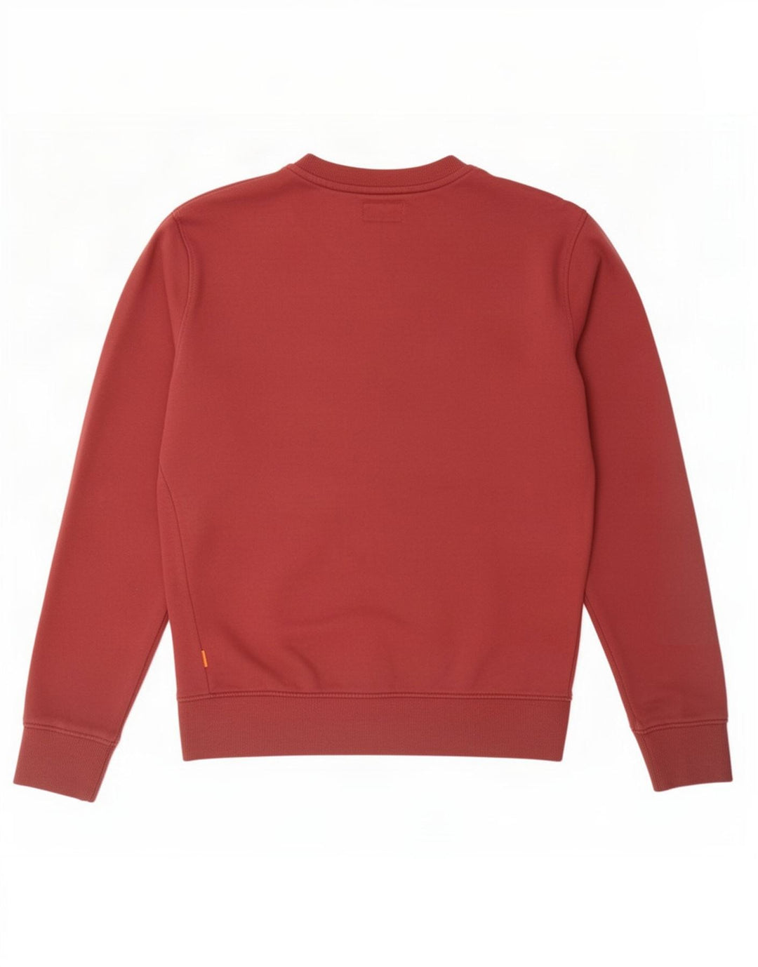 Timberland Uomo Regular Fit Felpa Maglione Piccolo Rosso Cotone