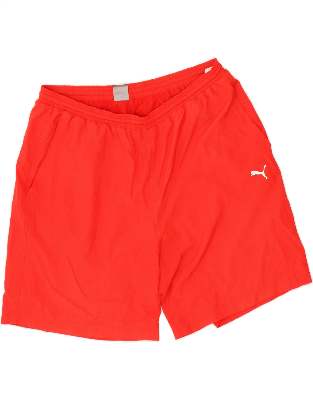 PUMA Mens Graphic Sport Shorts 2XL  Red Polyester Vintage Puma and Second-Hand Puma from Messina Hembry 