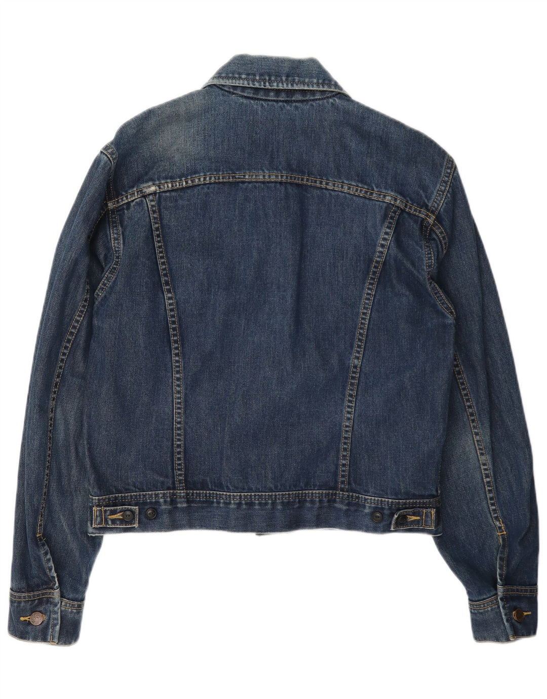 Giacca in denim da donna Lee UK 14 cotone blu medio