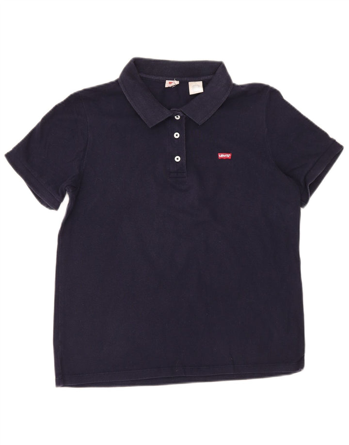 Polo LEVI'S da donna UK 6 XS blu navy