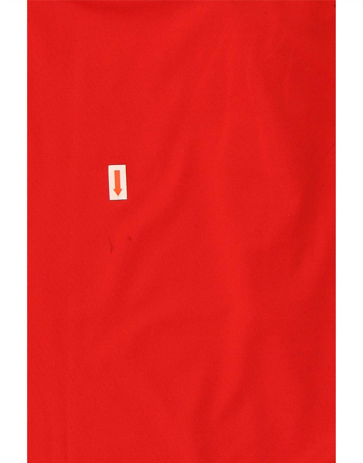Polo grafica da uomo Adidas XL rossa