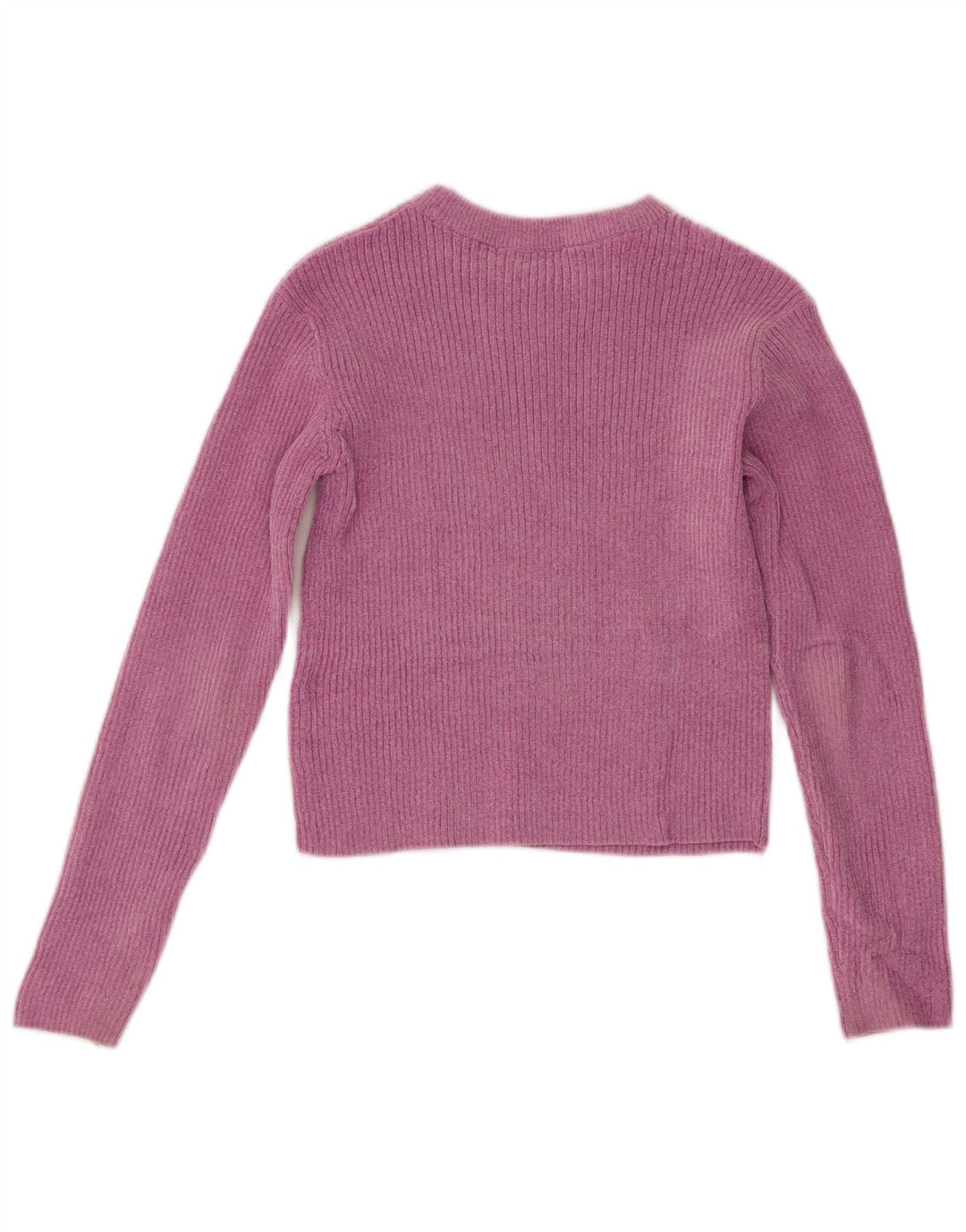 Top corto per ragazze Marks & Spencer a maniche lunghe 11-12 anni in poliestere rosa
