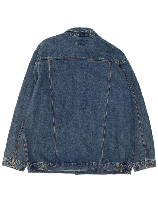 Giacca di jeans da uomo Jeaxxs IT 60/62 5XL Blu Cotone