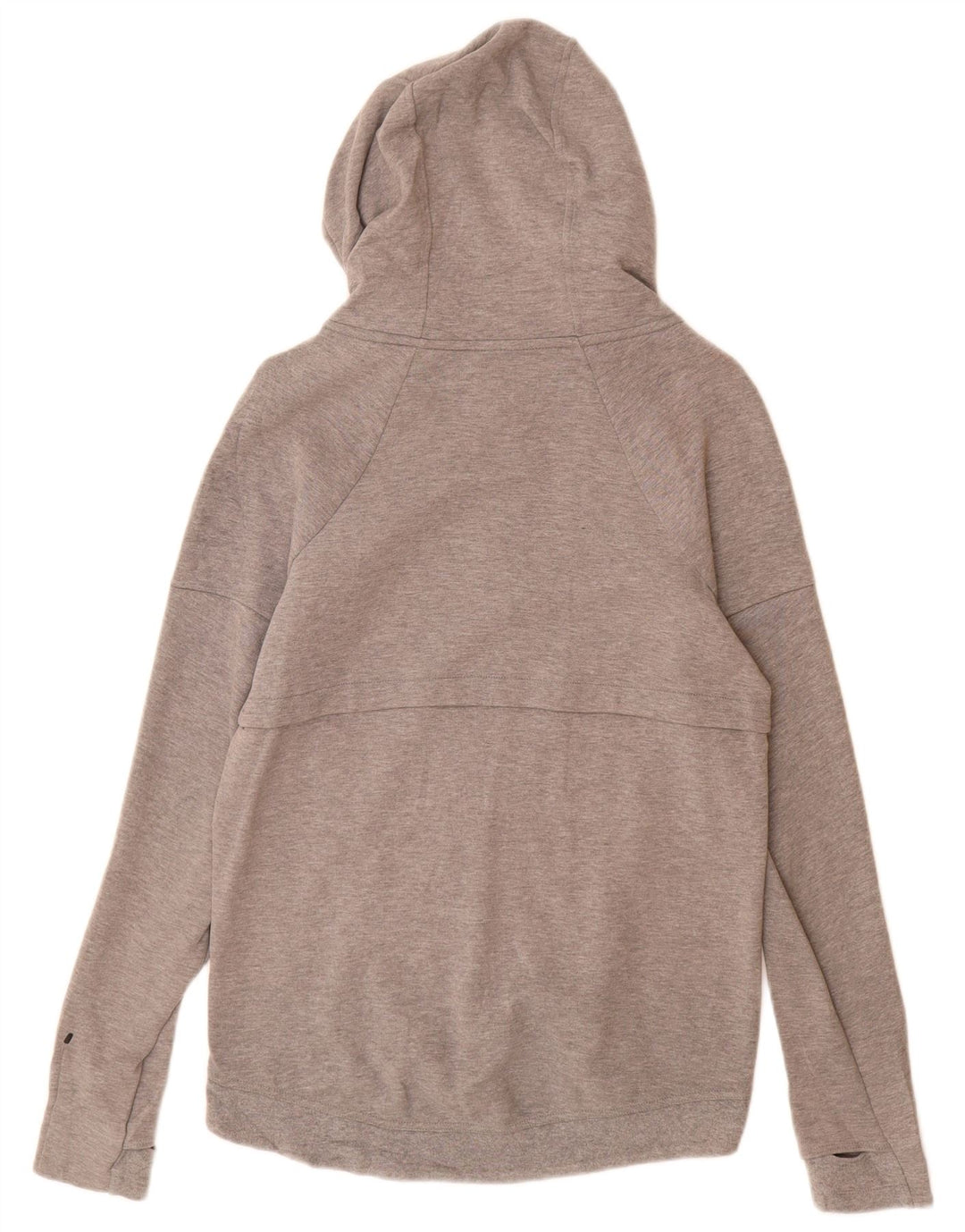 Felpa con cappuccio e zip Nike da uomo XS in cotone grigio