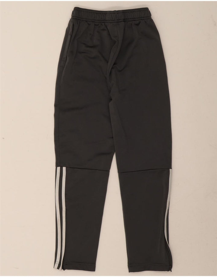Pantaloni della tuta da ragazzo Adidas 11-12 anni in poliestere grigio