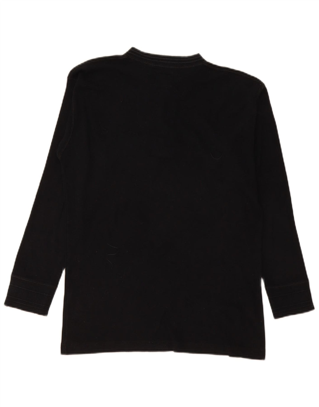 Levi's Maglia da uomo a maniche lunghe in cotone nero medio