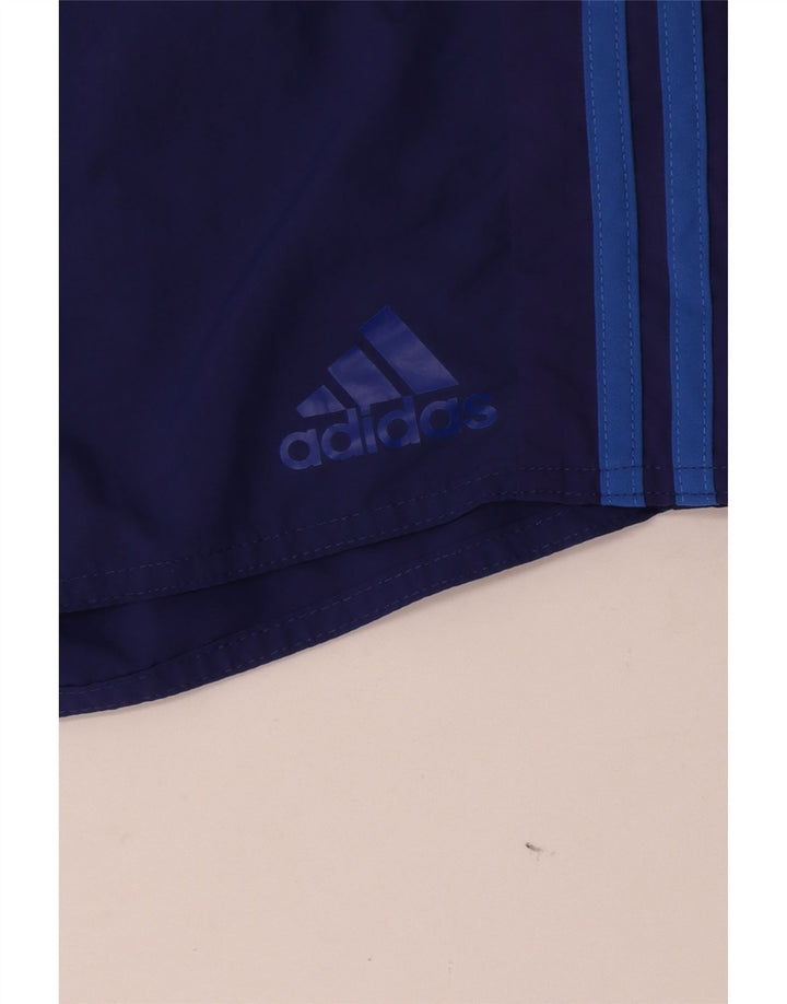 Pantaloncini sportivi ADIDAS da uomo medio blu navy