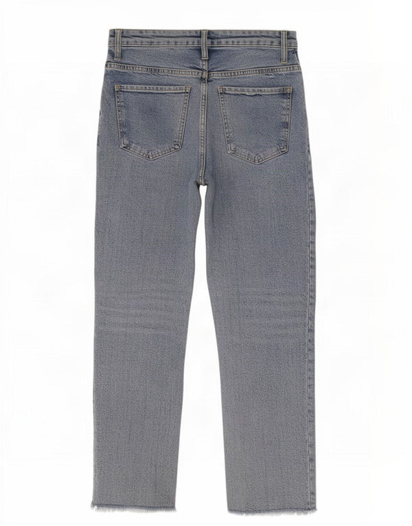 Zara Womens Straight Jeans EU 36 XS W26 L26 Blue Cotton