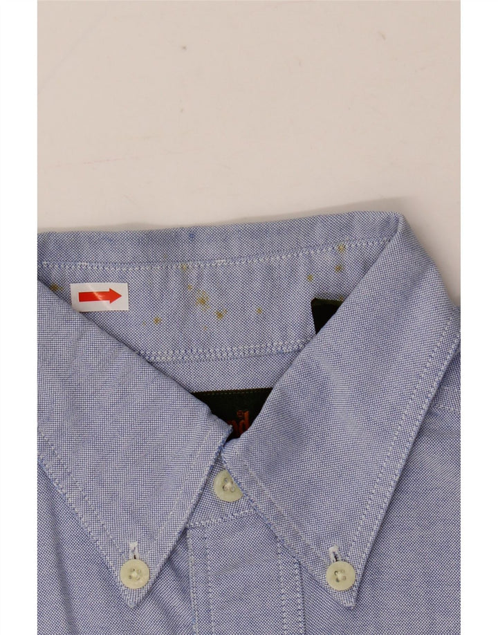Camicia ampia da uomo Timberland piccola in cotone blu