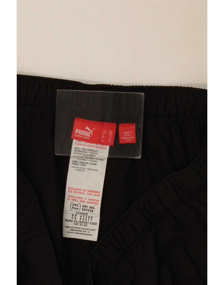 Pantaloni da tuta cargo da donna Puma UK 18 XL poliestere nero