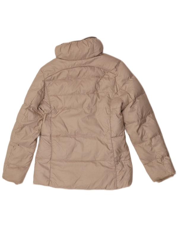 Giacca imbottita con cappuccio per ragazze Zara 13-14 anni Beige