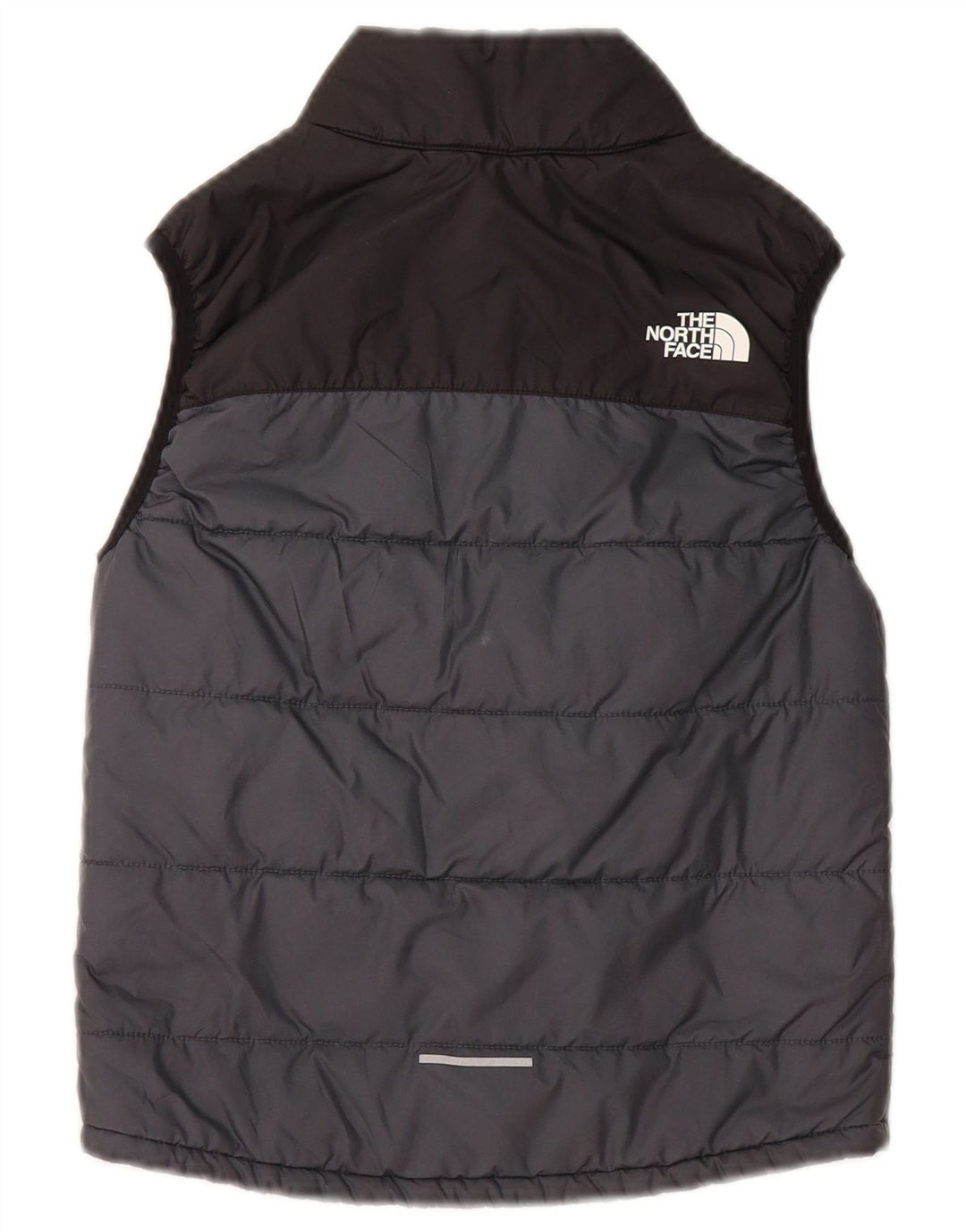Gilet imbottito per ragazzi The North Face 7-8 anni piccolo in poliestere color block grigio