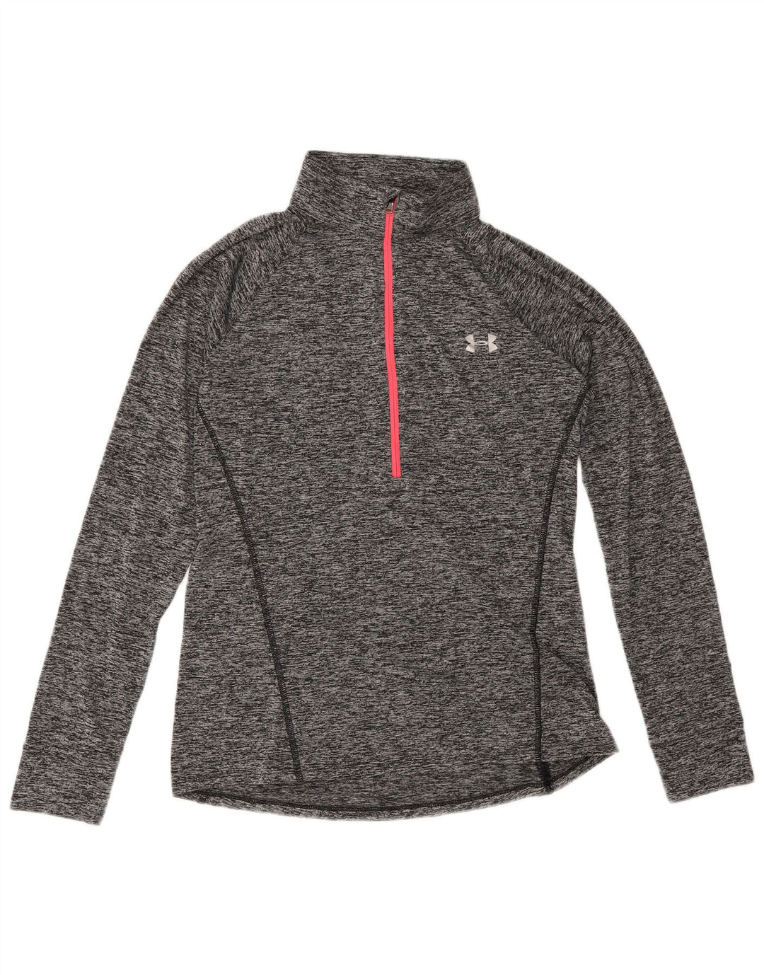 Maglietta Under Armour da donna Heat Gear Pullover UK 12 Grigio medio