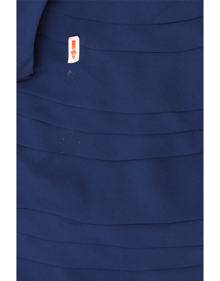Abito tubino da donna French Connection UK 10 piccolo poliestere blu