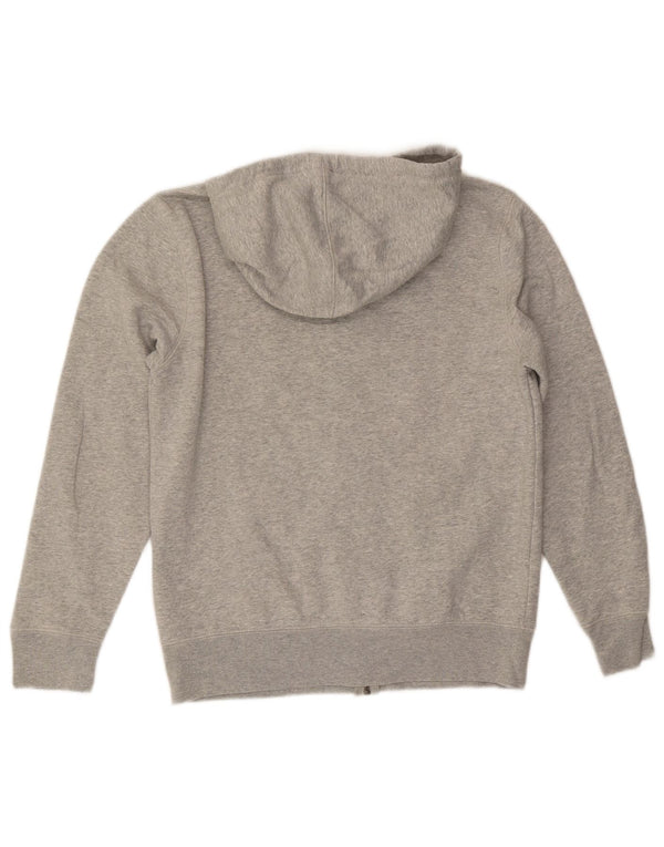 Maglione con cappuccio e zip oversize con grafica da donna Gap UK 10 piccolo cotone grigio