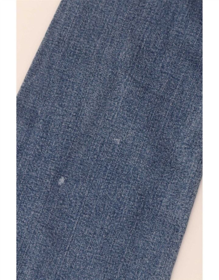 Levi's Donna 518 Jeans Bootcut Super Low Taglia 3 Small W28 L32 Cotone Blu
