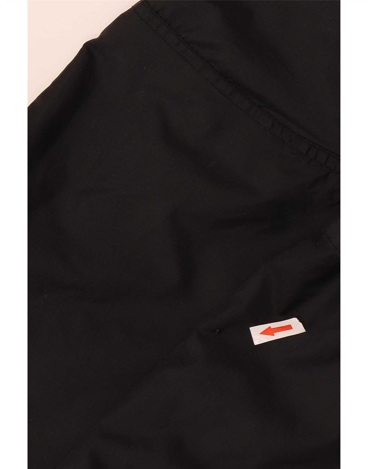Giacca antipioggia Reebok da ragazzo con cappuccio 13-14 anni Large in nylon nero