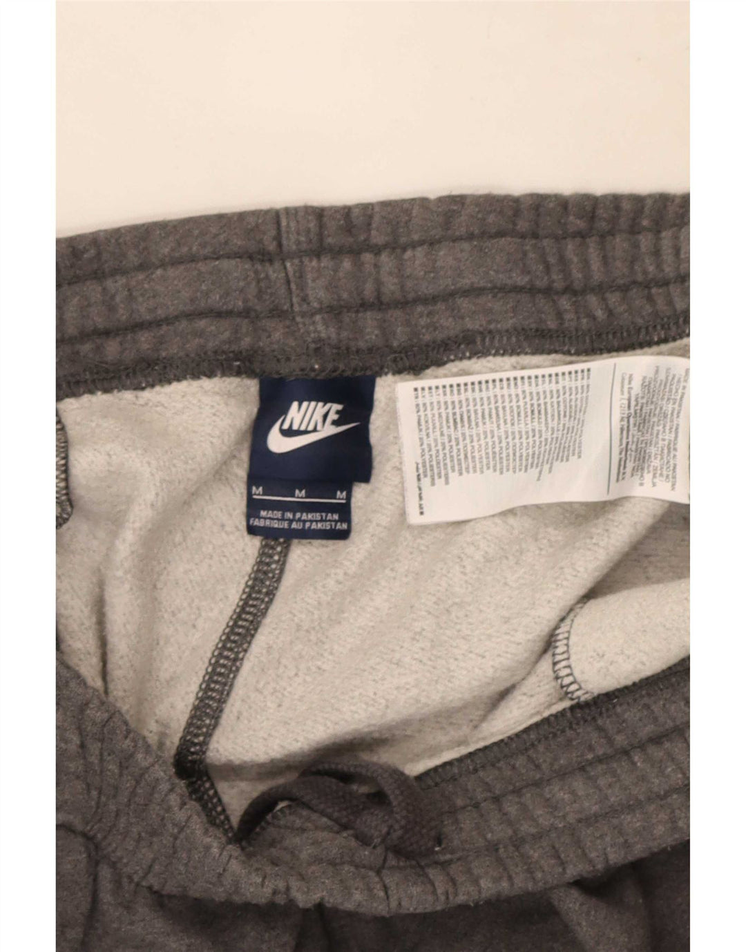 Pantaloni da tuta da uomo Nike Joggers in cotone grigio medio
