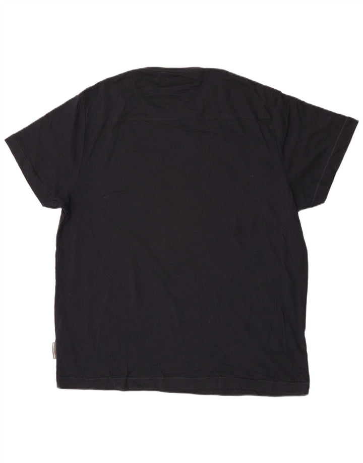 T-shirt da uomo French Connection Top 2XL cotone nero
