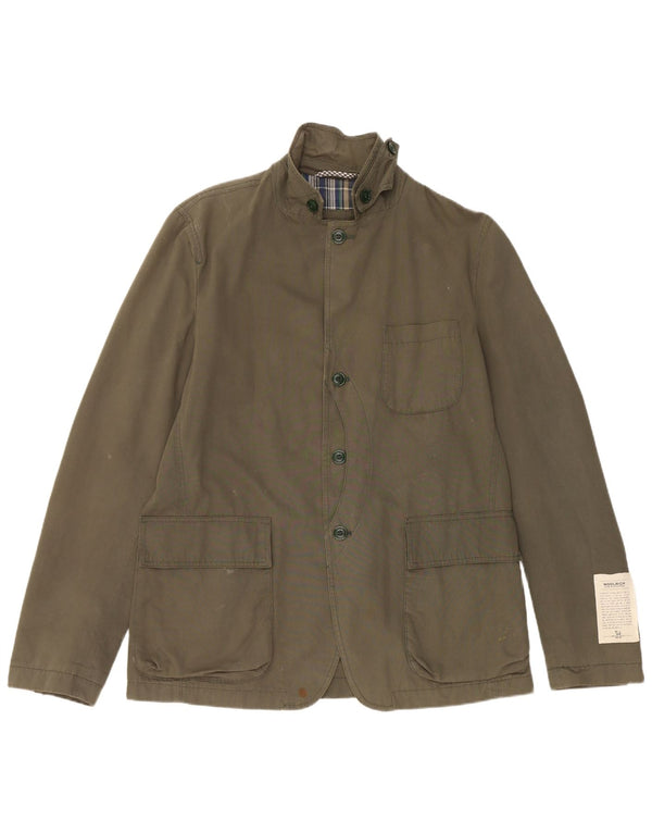 Giacca utility da uomo Woolrich UK 40 Large Green Cotton