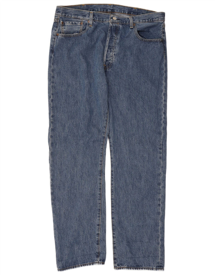 Levi's Uomo 501 Jeans dritti W38 L32 Cotone Blu