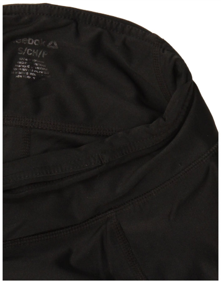 Leggings REEBOK da donna UK 10 piccoli neri