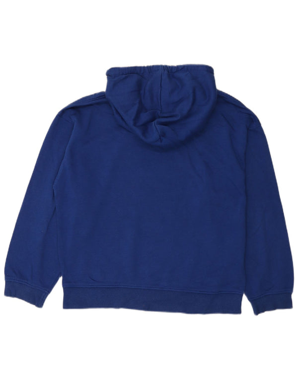 Maglione oversize con cappuccio da donna Zara UK 10 piccolo blu