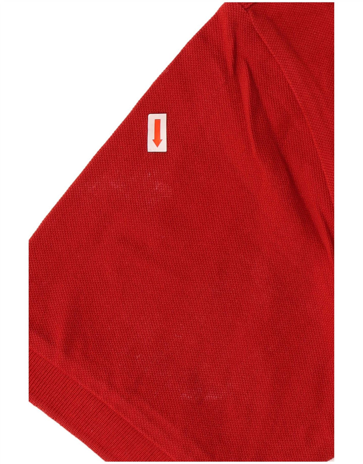 Polo Kappa Uomo Small Rossa In Cotone
