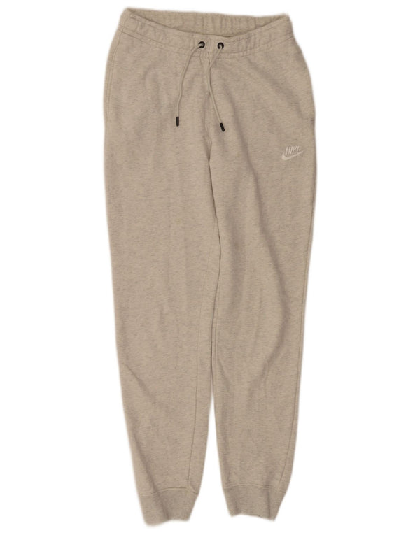 Pantaloni della tuta da donna Nike Joggers UK 6 XS Grigio Cotone