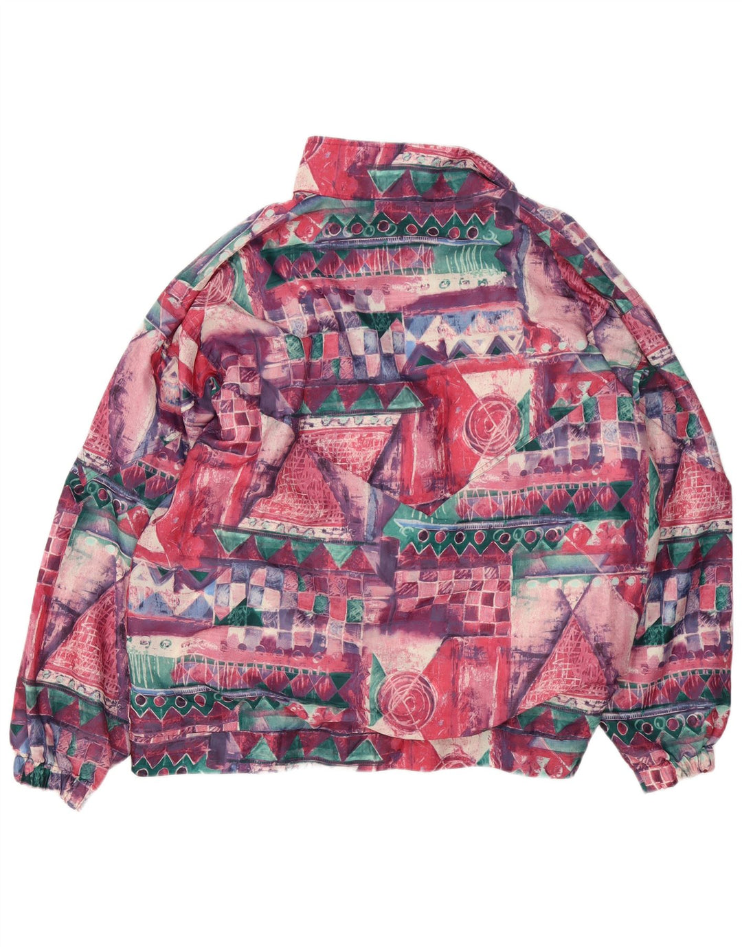 Giacca da tuta da uomo Tactel XL multicolore Patchwork poliammide retrò