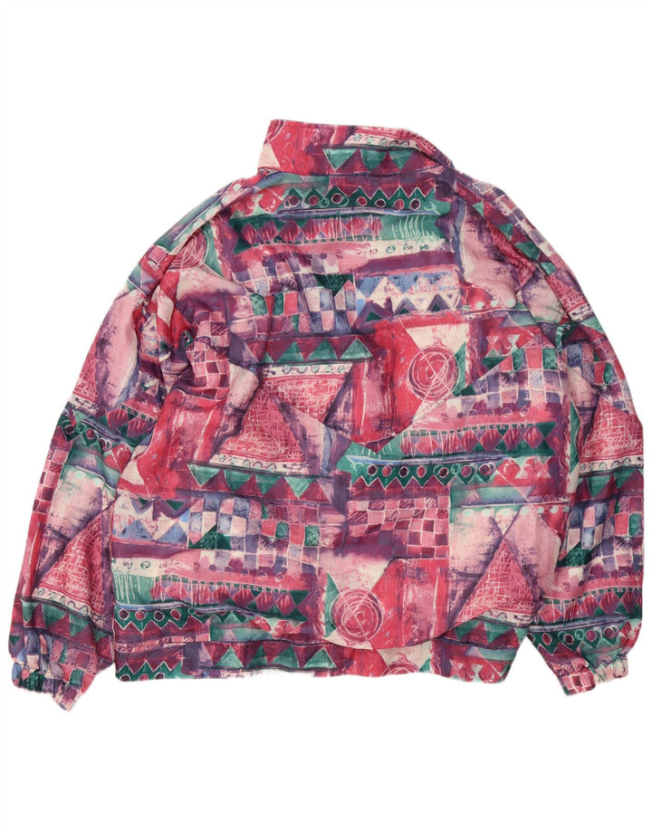 Giacca da tuta da uomo Tactel XL multicolore Patchwork poliammide retrò