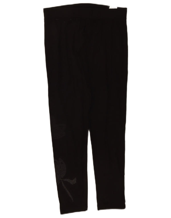 Desigual Leggings grafici da donna UK 14 Large Black Cotton