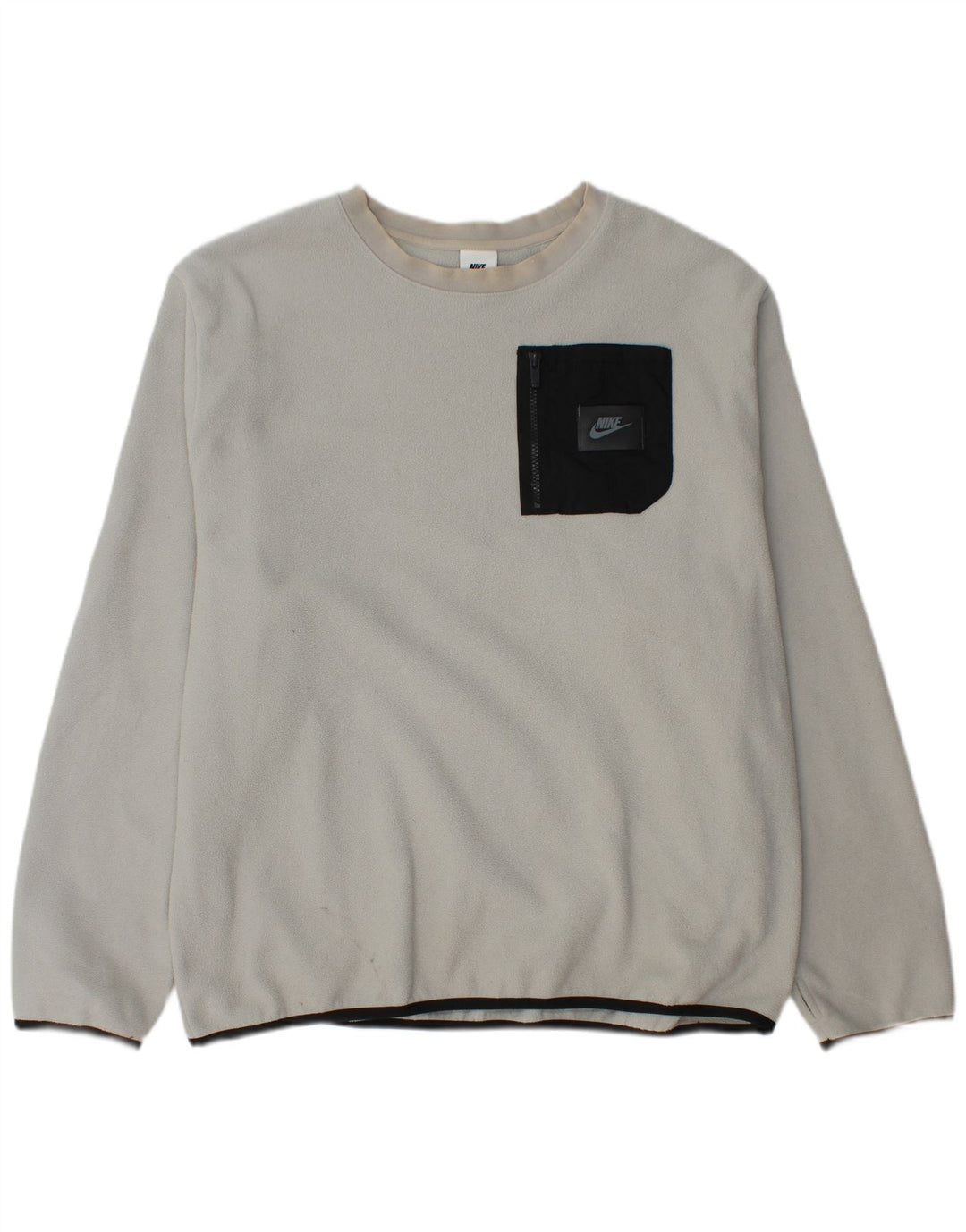 Maglia in pile Nike Uomo XL Grigio Poliestere