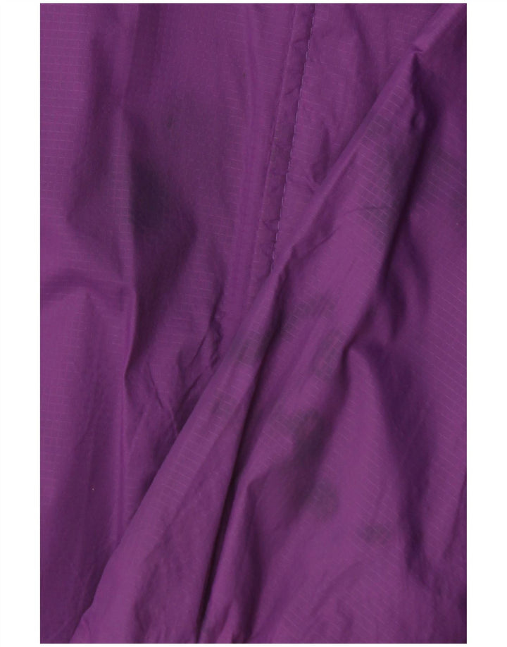 Giacca antipioggia con cappuccio da donna Mountain Warehouse UK 12 Nylon viola medio